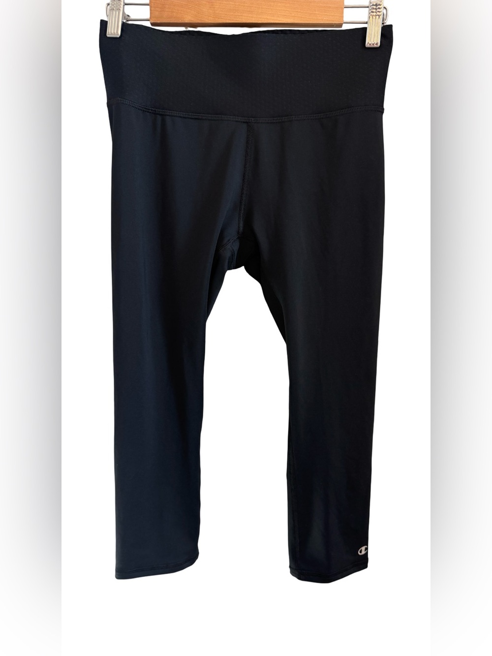 Champion Performance Black Compression Leggings Athletic Workout Size M